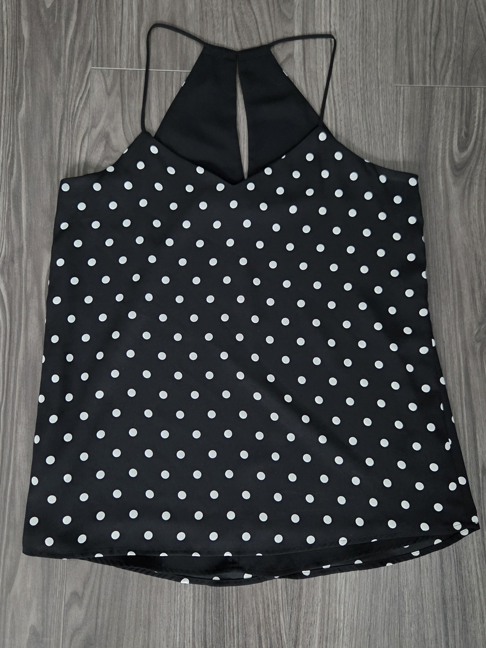 Express Polka Dot Halter Top - S